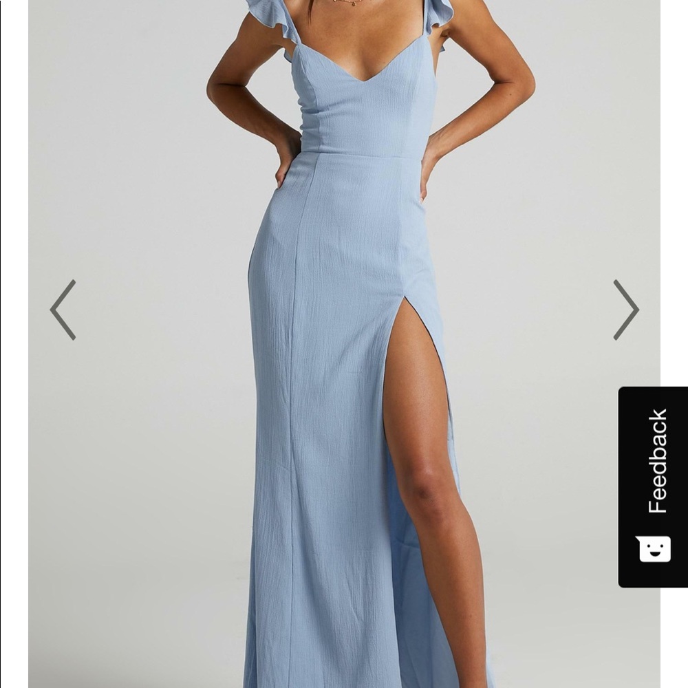 Showpo light blue maxi